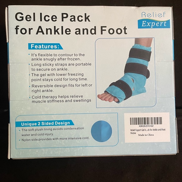 Gel ice pack for ankle and foot - Picture 2 of 3
